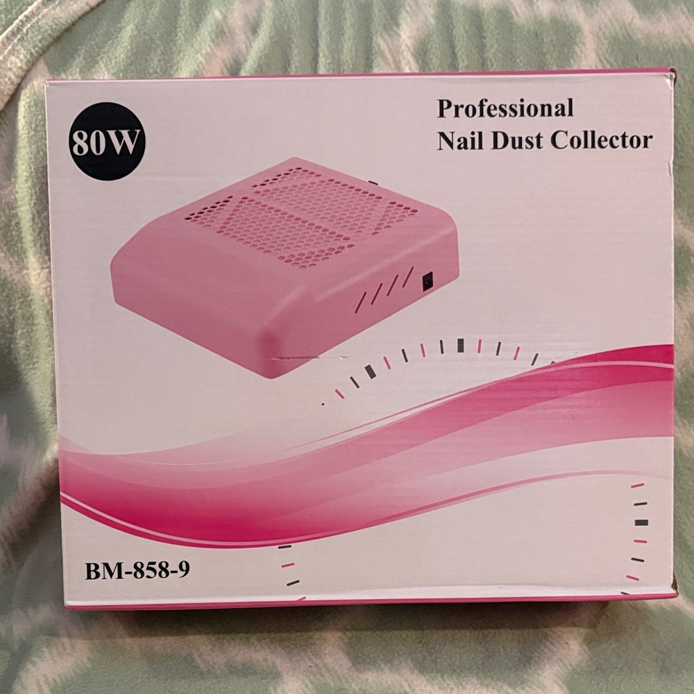 Pink Nail Dust Collector